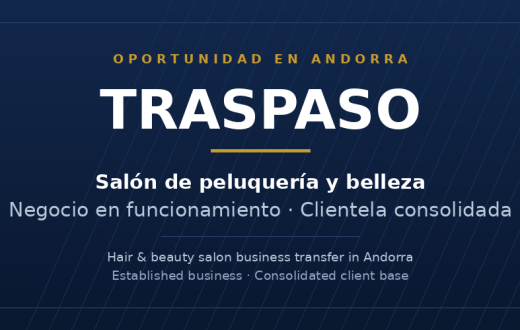 Hair and beauty salon transfer Andorra